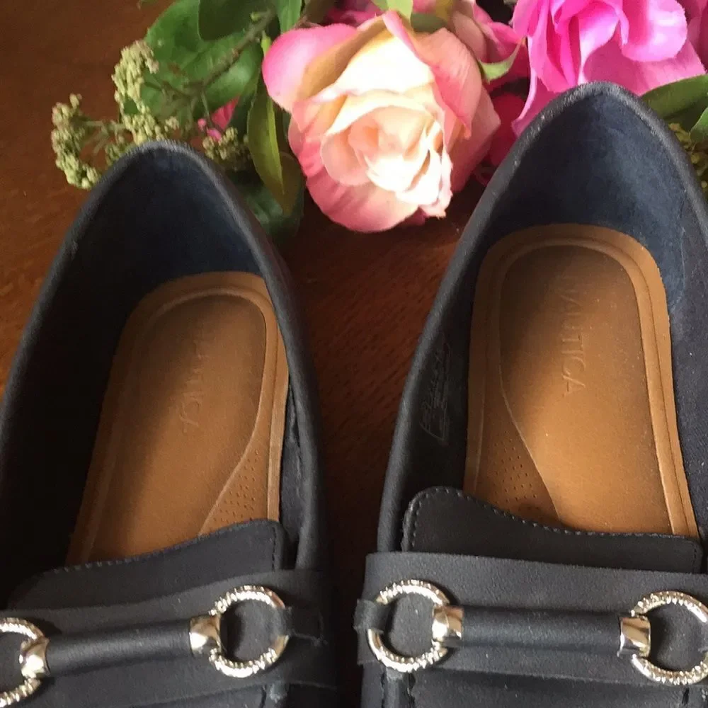 Nautical loafers shoes